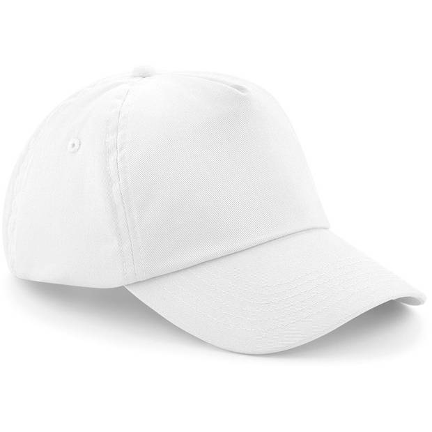 Beechfield | B10B, Detská 5 panelová šiltovka "Original", biela Beechfield | B10B, Detská 5 panelová šiltovka "Original", biela