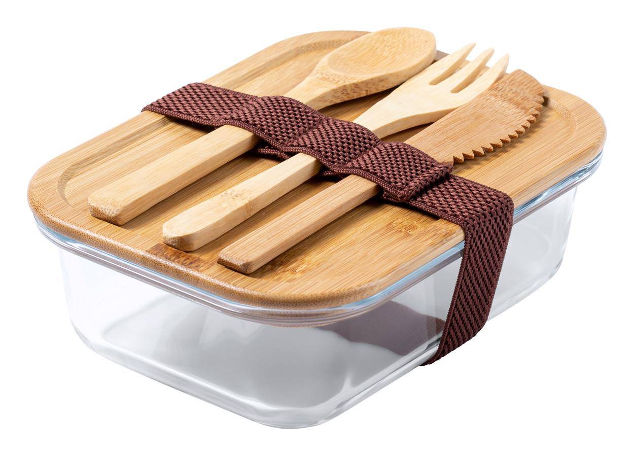 Bejar sklenený box na jedlo, hnedá