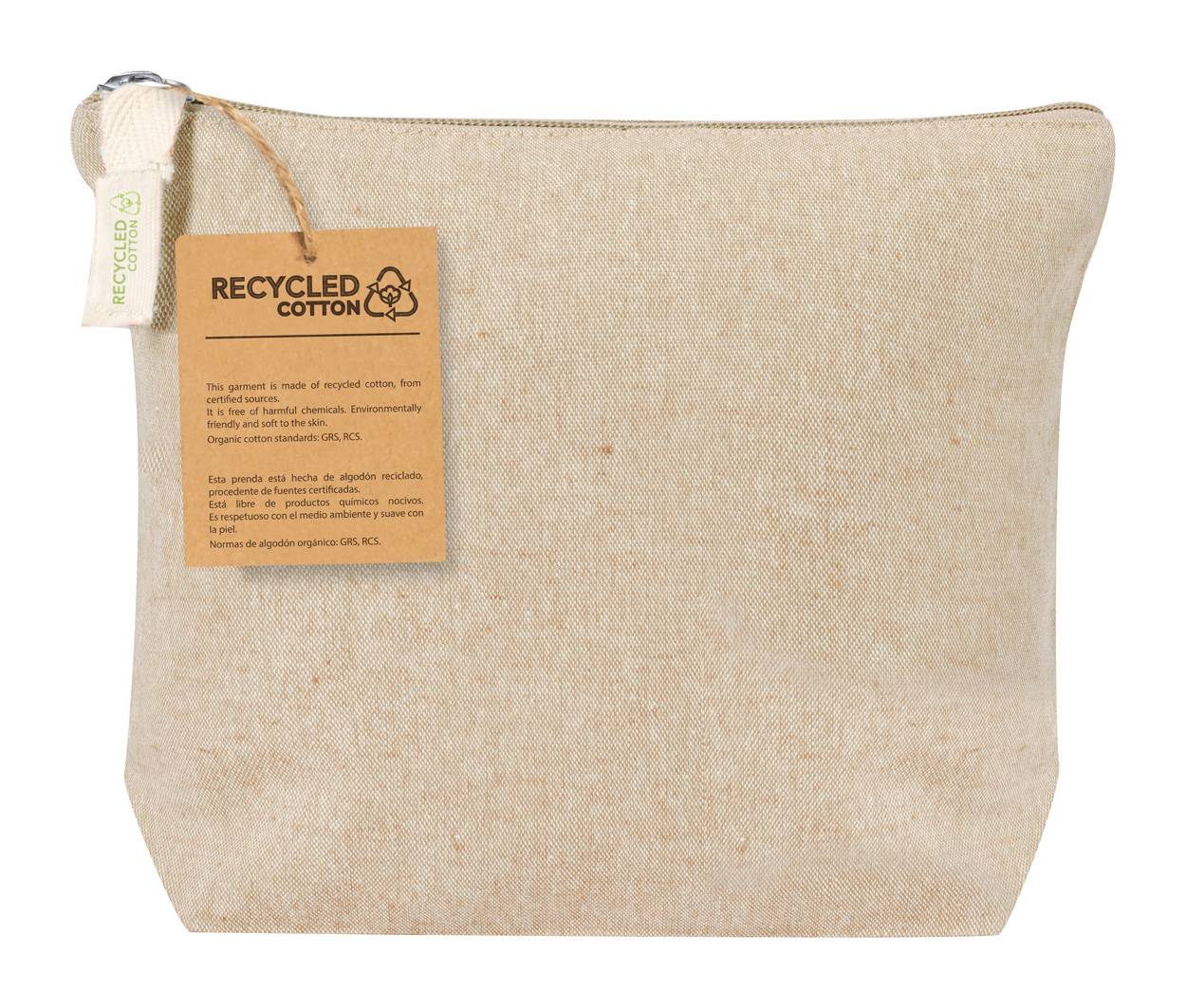 Belix kozmetická taštička, hnedá natural