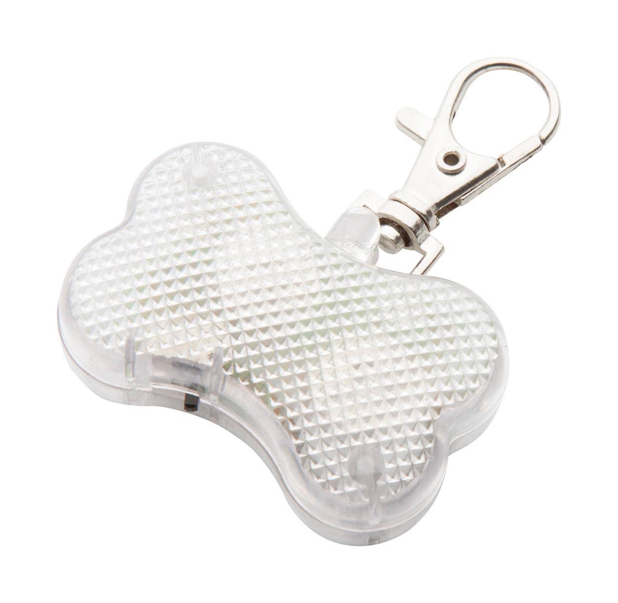 Belka bezpečnostní světlo pro zvířata, bílá