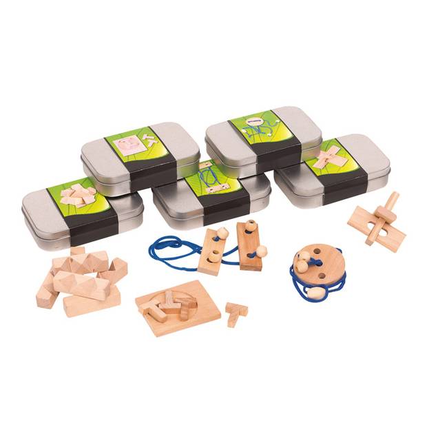 BENDER hlavolamy v plechových krabičkách , 1 ks BENDER hlavolamy v plechových krabičkách , 1 ks