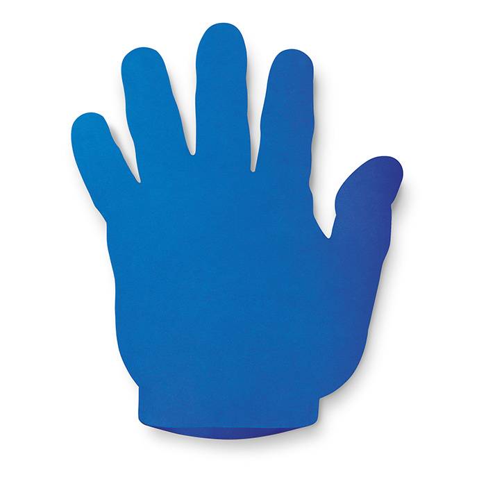 Obrázok produktu BERTIE penový fandič ako podložka na sedenie, modrá