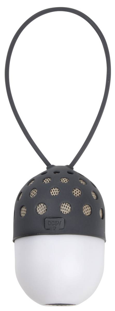 Bezdrátový reproduktor, svítící během hraní, bílá