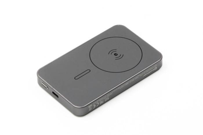 Bezdrôtová powerbanka Brandcharger Powerwave 5000, sivá gun metal