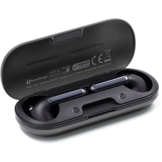 Bezdrôtové slúchadlá Brandcharger Aria, sivá Gun Metal Bezdrôtové slúchadlá Brandcharger Aria, sivá Gun Metal