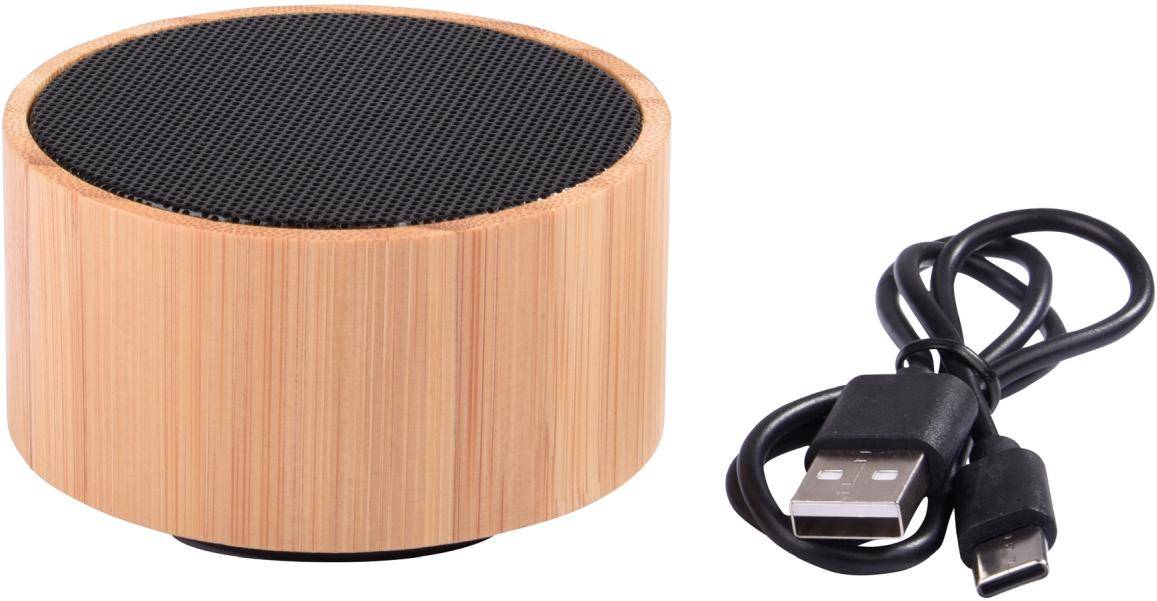 Bezdrôtový reproduktor "Bamboo sound", hnedá