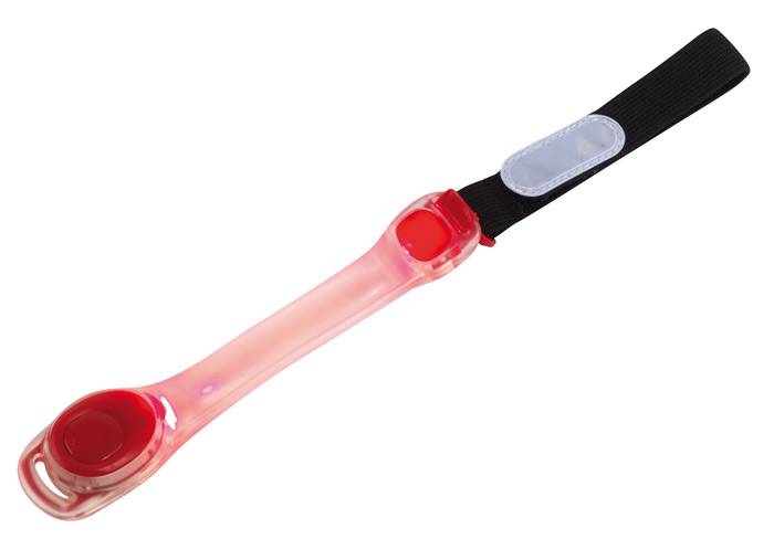 Bezpečnostené svetlo na rameno, červená