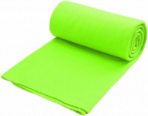 BLANKET fleecová deka, sv.zelená