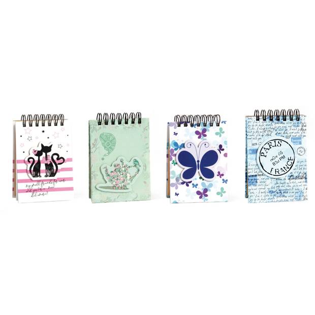 Blok A7 špirála, viacfarebná Blok A7 špirála, viacfarebná