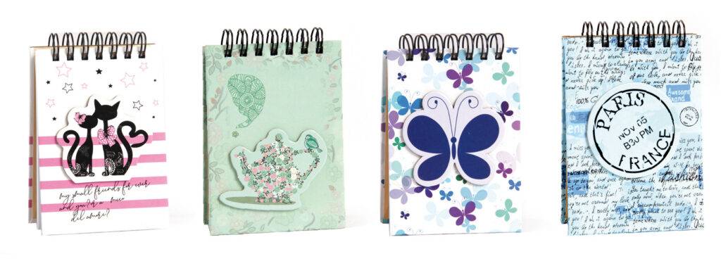 Blok A7 spirála, vícebarevná