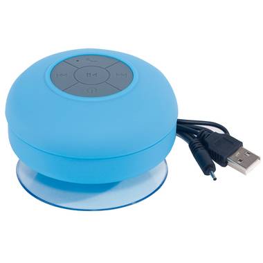 Bluetooth reproduktor do sprchy, modrá