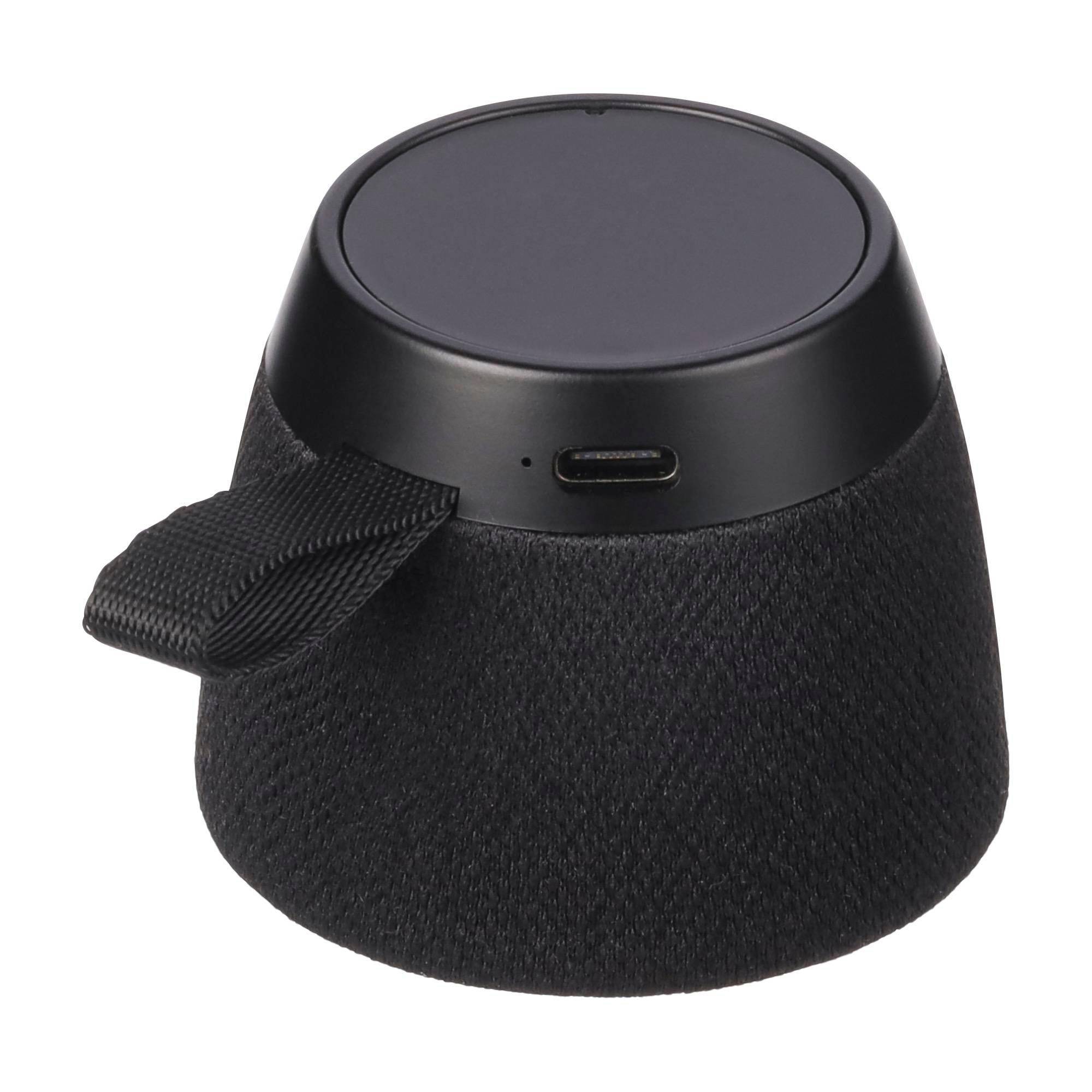 Bluetooth reproduktor Maglo | Recyklovaný materiál, čierna