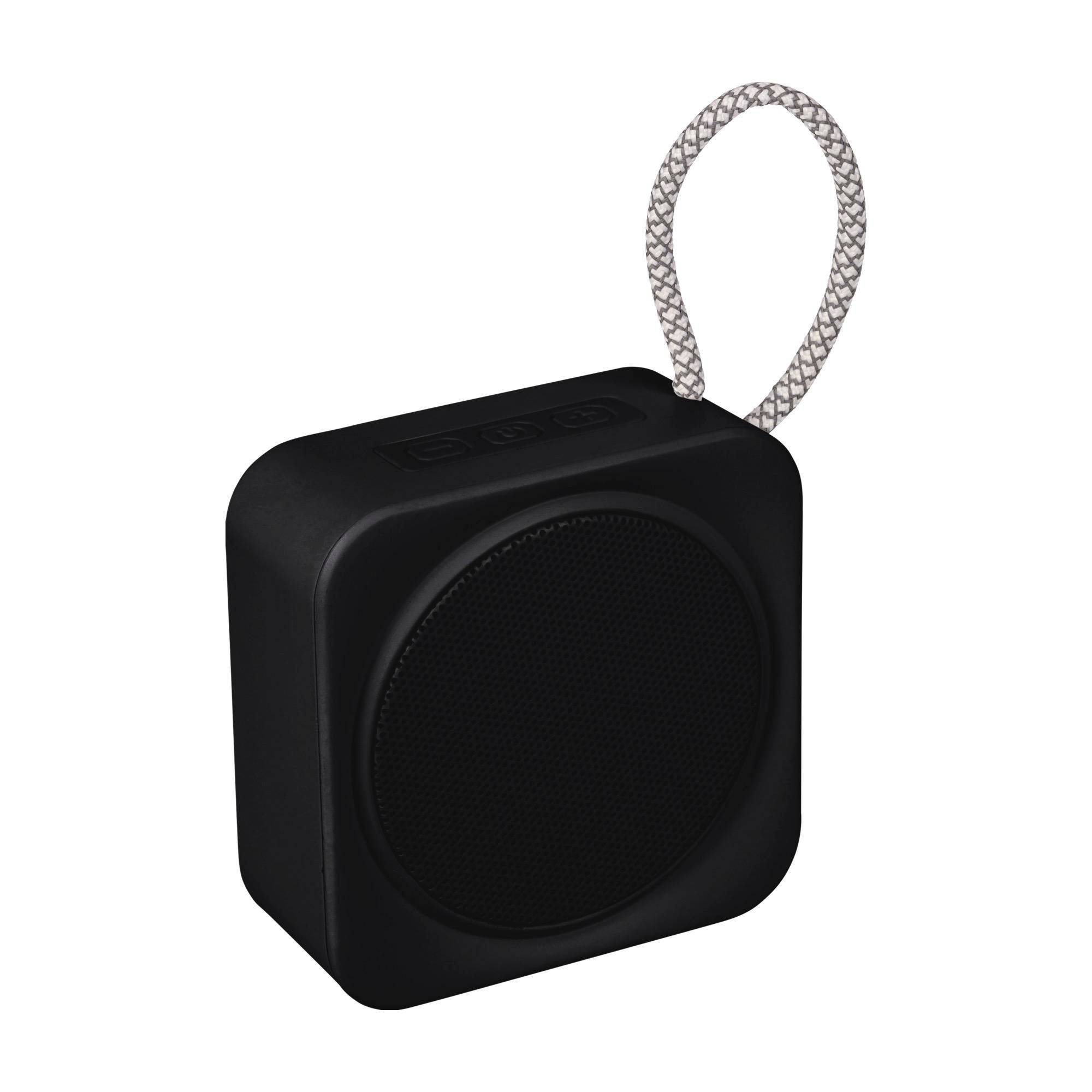 Bluetooth reproduktor Orblo | Recyklovaný materiál, čierna