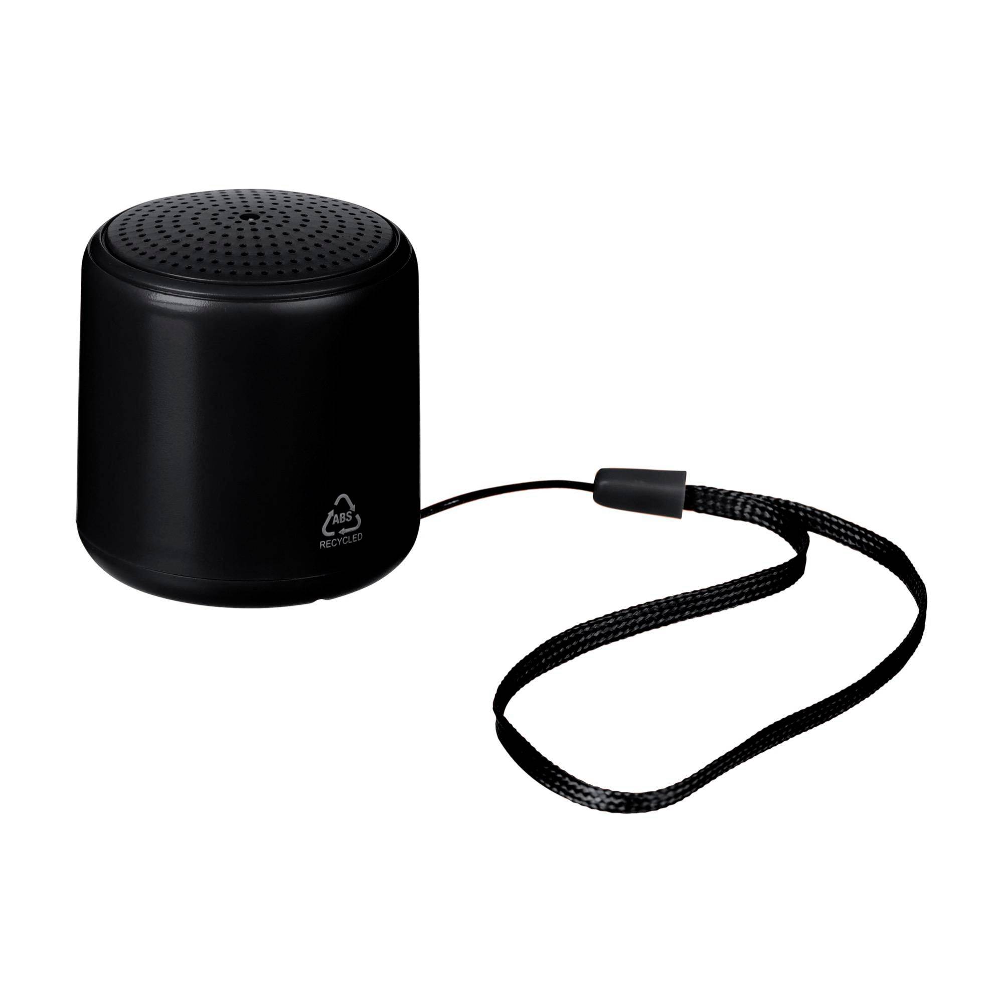 Bluetooth reproduktor Peblo | Recyklované, čierna
