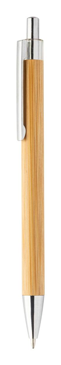 Bobly guličkové pero, hnedá natural