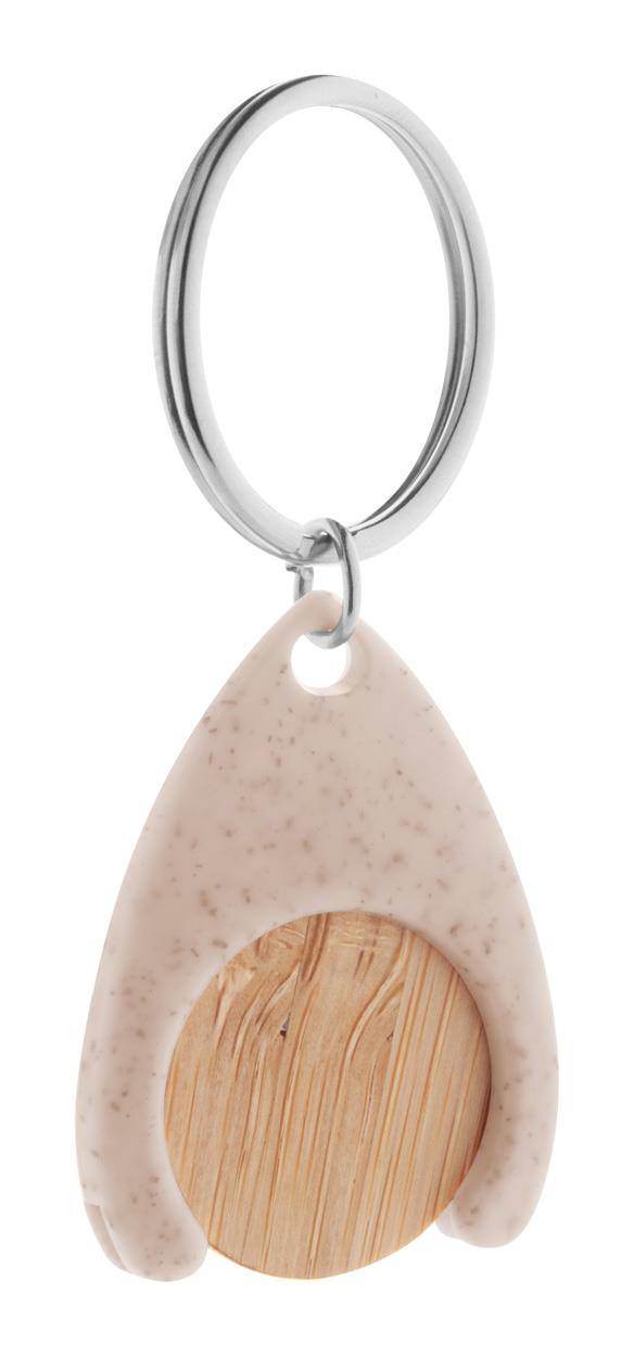 Boinc bambusová minca do nákupného vozíka, hnedá