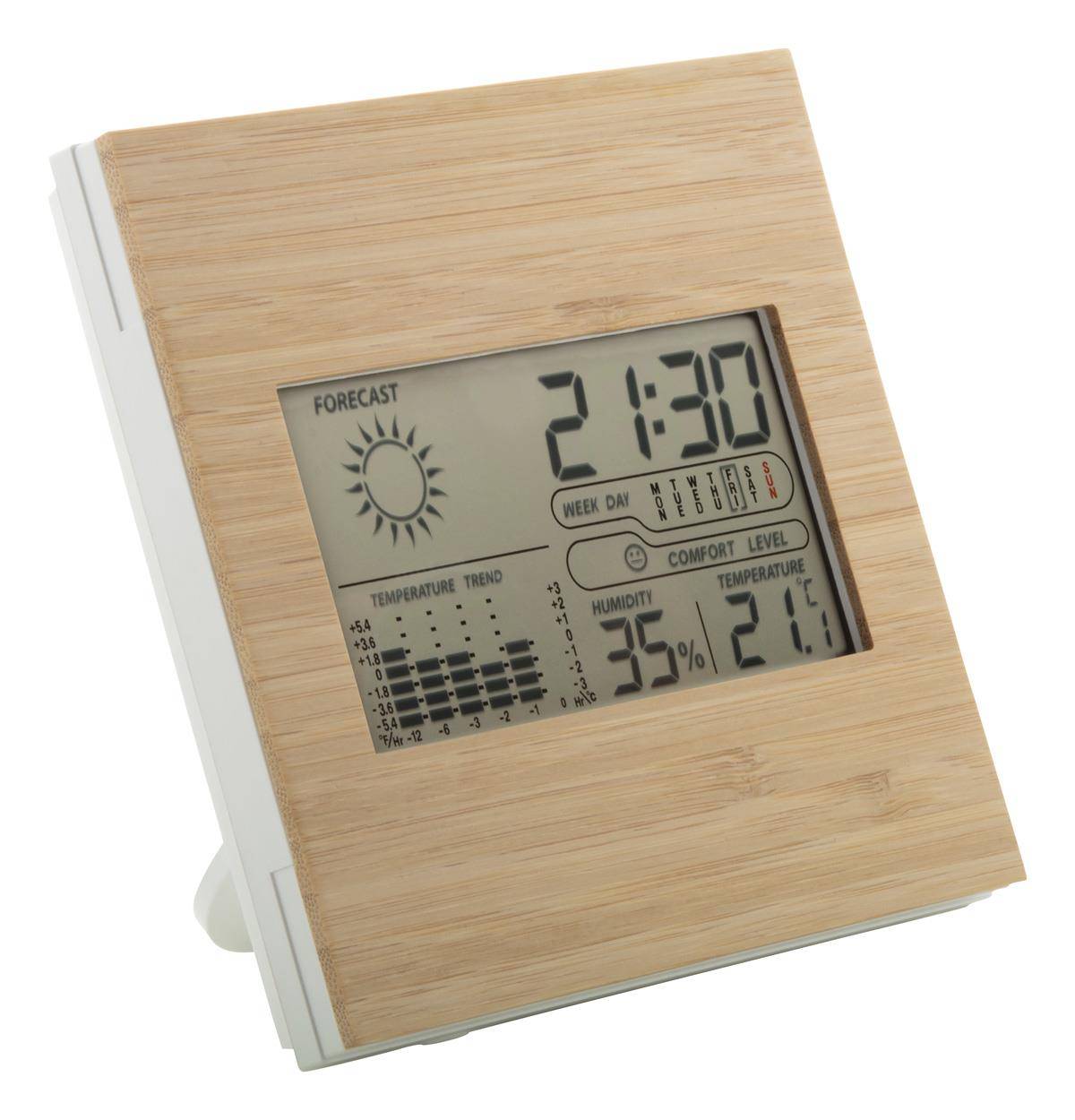 Boocast bambusová meteorologická stanica, hnedá