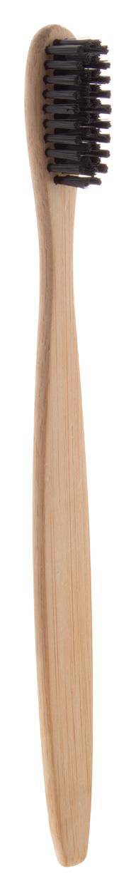 Boohoo bambusový kartáček na zuby, černá