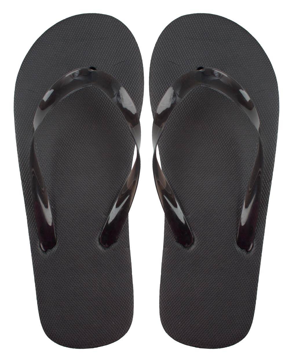 Boracay plážové žabky, čierna