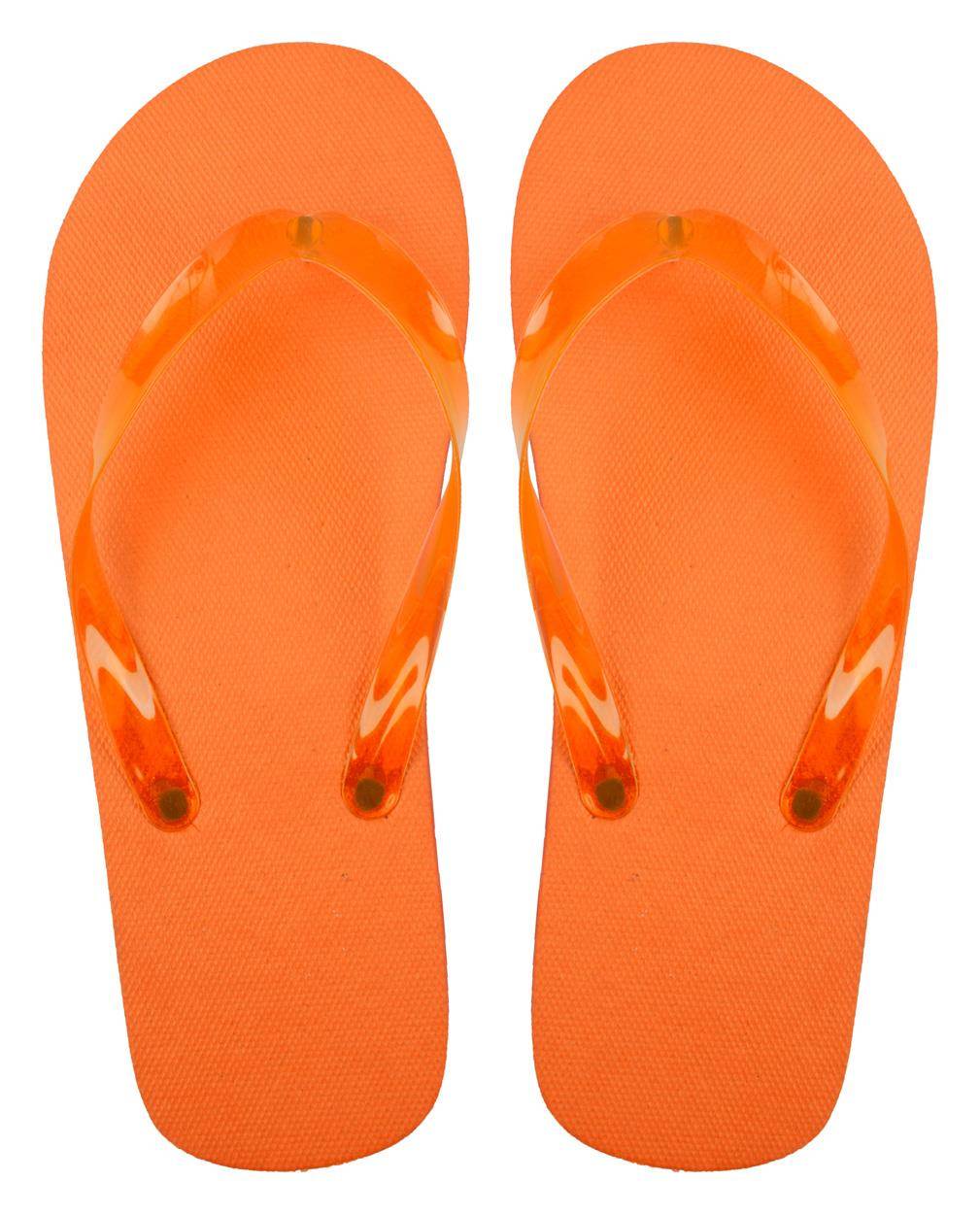 Boracay plážové žabky, oranžová