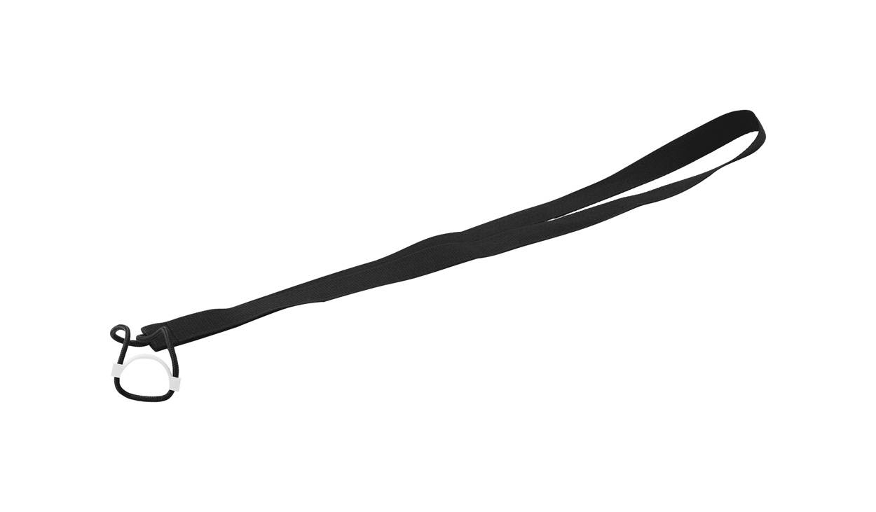 Bottle lanyard s držiakom na fľašu, čierna