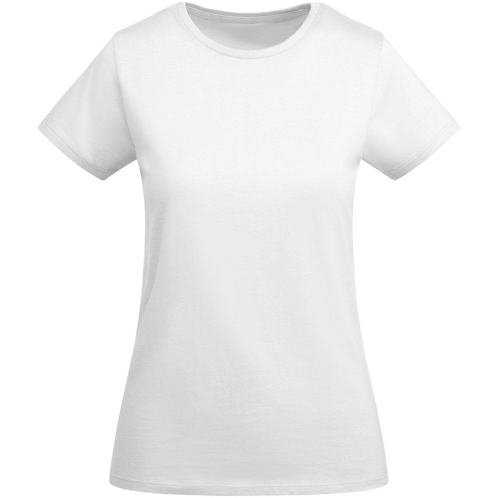 Breda dámske tričko s krátkym rukávom, biela, 2XL