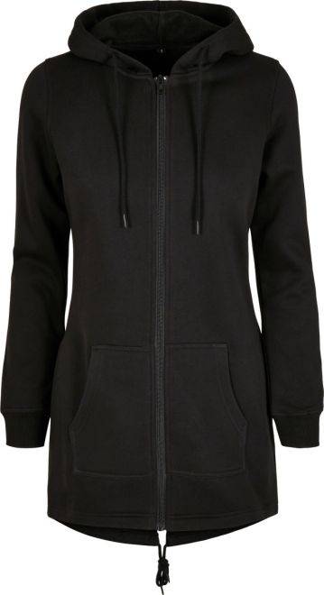 Build your Brand | BY 148, Dámska sweat parka, čierna, XS