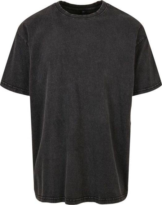 Build your Brand | BY 189, Pánske tričko "Acid Wash", čierna, XS