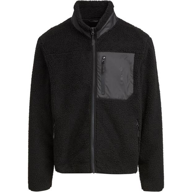 Build your Brand|BY 406, Unisex flís.bunda"Bonded Sherpa", čierna, XS Build your Brand|BY 406, Unisex flís.bunda"Bonded Sherpa", čierna, XS