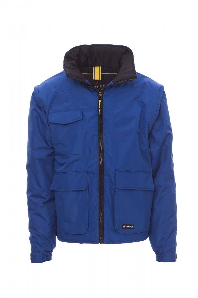 Bunda PAYPER ESCAPE, royal modrá / čierna, M