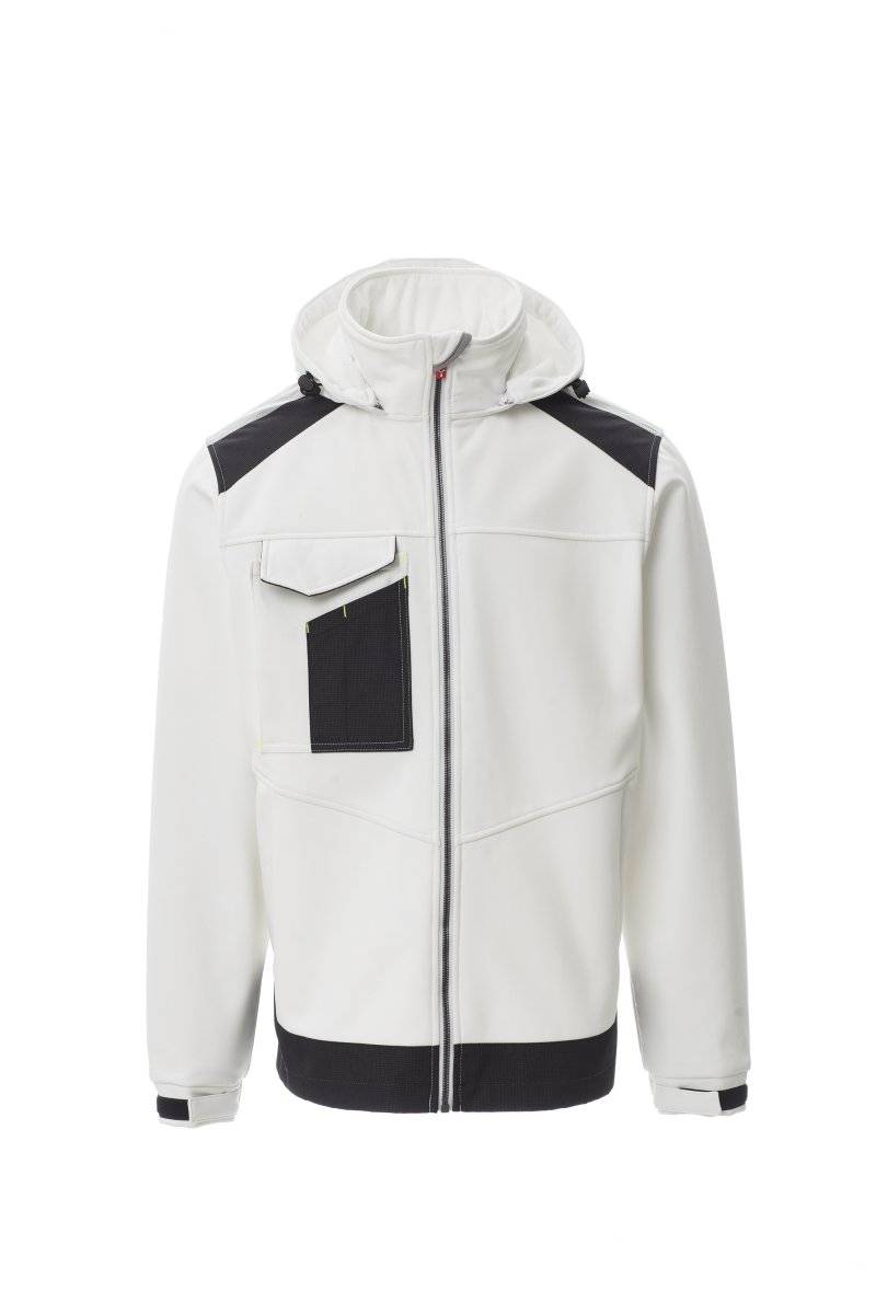 Bunda PAYPER PERFORMER 2.0, biela / čierna, M