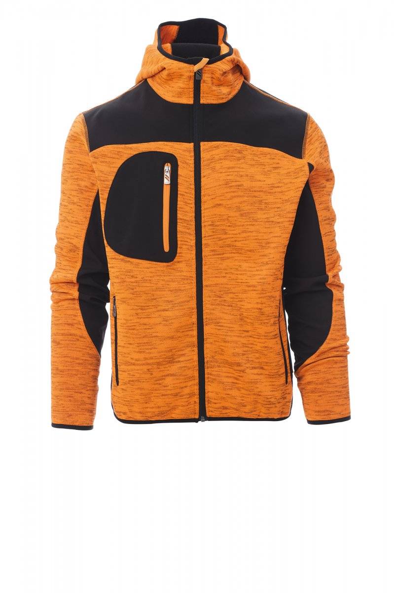 Bunda PAYPER TRIP, oranžová fluorescenčná / čierna, 3XL
