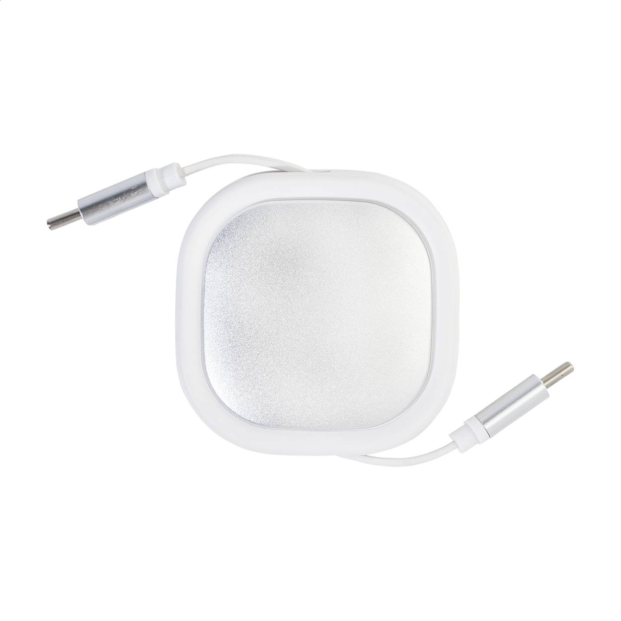 Cabsle Plus nabíjací kábel USB-C 60W, biela