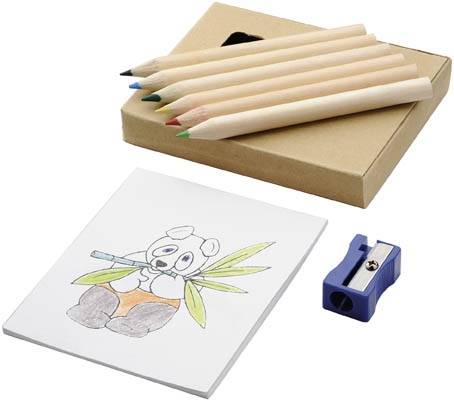 CAMIGO sada 6 ks pasteliek, strúhadlo a omaľovanky