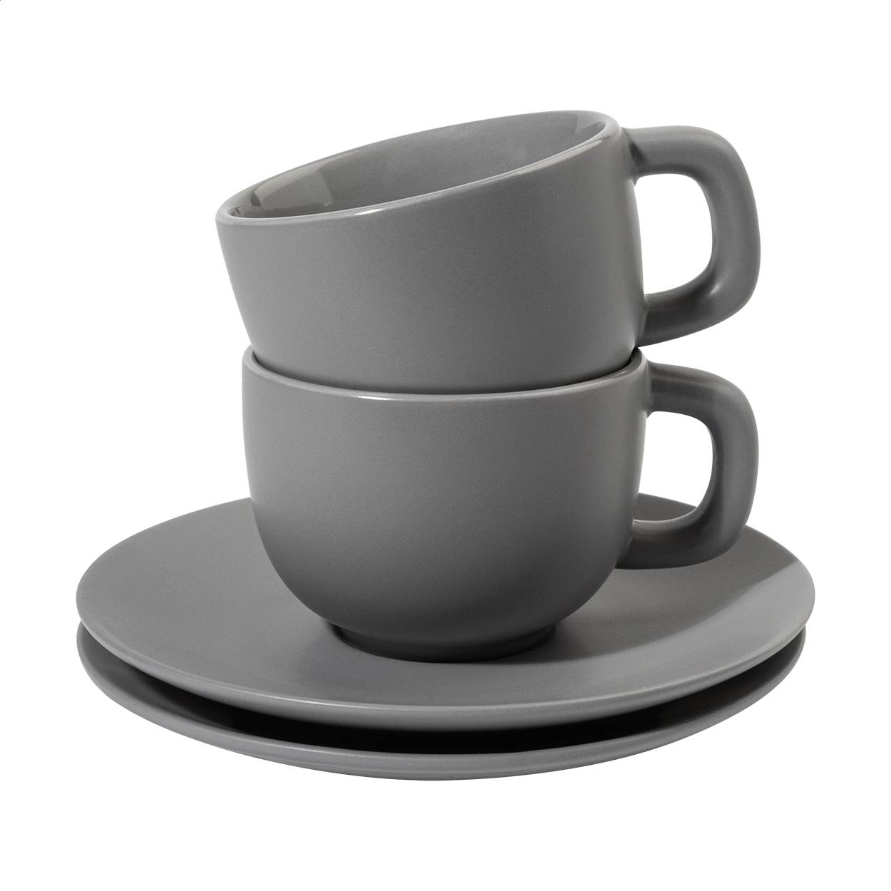 Caturra Plus sada šálok na cappuccino, 200ml, sivá Dark
