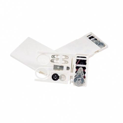 Cestovná sada na šitie, biela