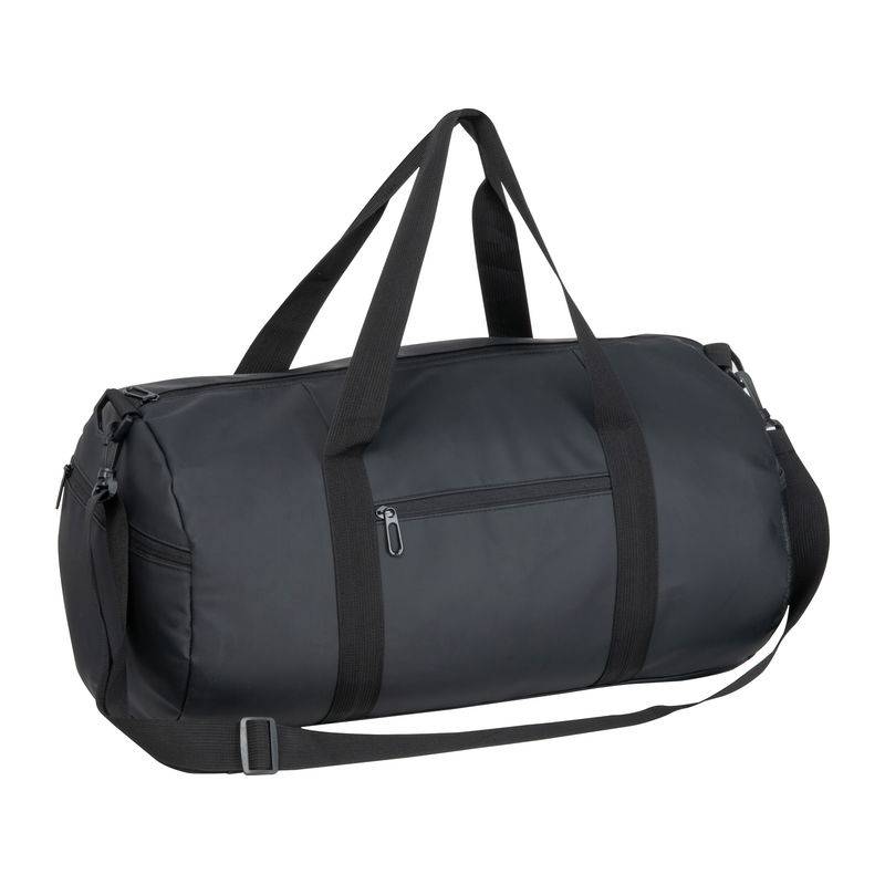 Cestovná taška z umelej kože, čierna