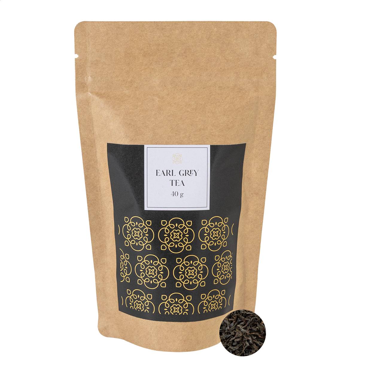 Chabag sypaný čaj, 40g - earl grey, hnedá Natural