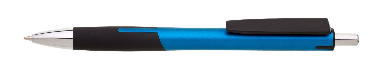 CHANEL guľôčkové pero plast, modrá Turquoise