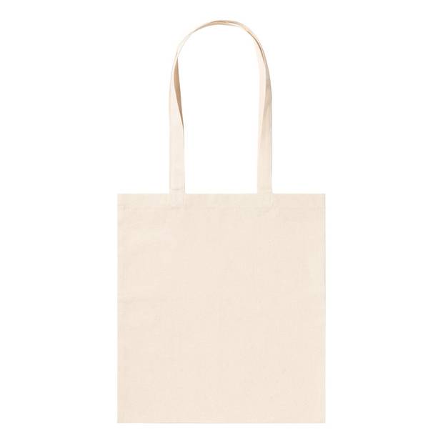 Chidel bavlněná nákupní taška, hnědá přírodní Chidel bavlněná nákupní taška, hnědá přírodní