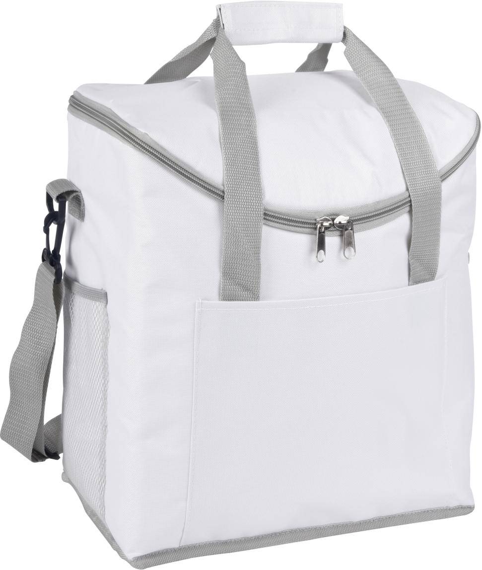 Chladiaca taška "Frosty", biela - sivá