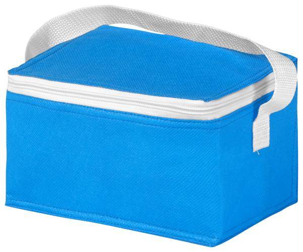 Chladiaca taška na 6 plechoviek, sv.modrá