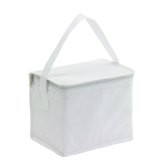 Obrázok ku produktu Chladiaca taška s vreckom na zips, biela