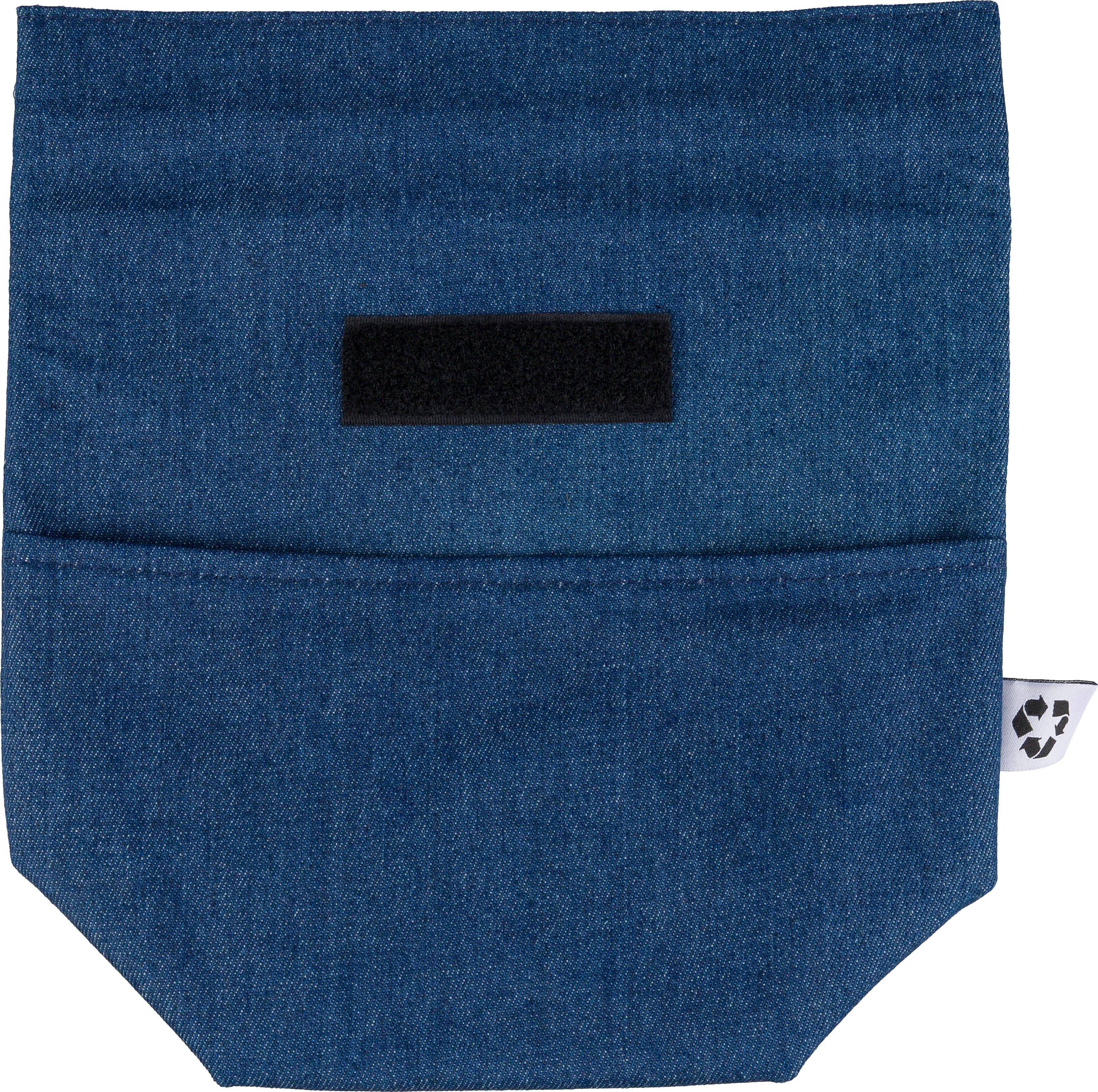 Chladiaca taška z recyklovaného denimu Mira, modrá