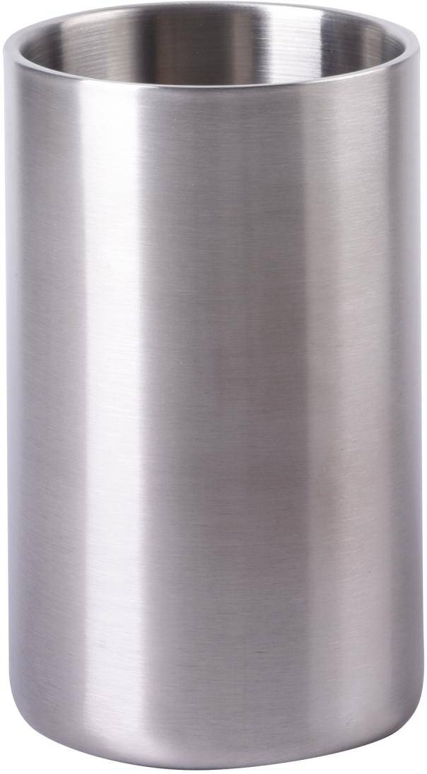 Chladič na fľaše "Keep it cool", sivá strieborná