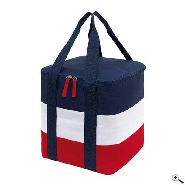 Chladící taška, modrá / bílá / červená Chladící taška, modrá / bílá / červená