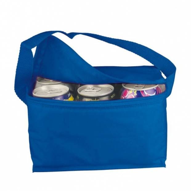 Chladící taška na 6 plechovek 0,33 l, modrá Chladící taška na 6 plechovek 0,33 l, modrá