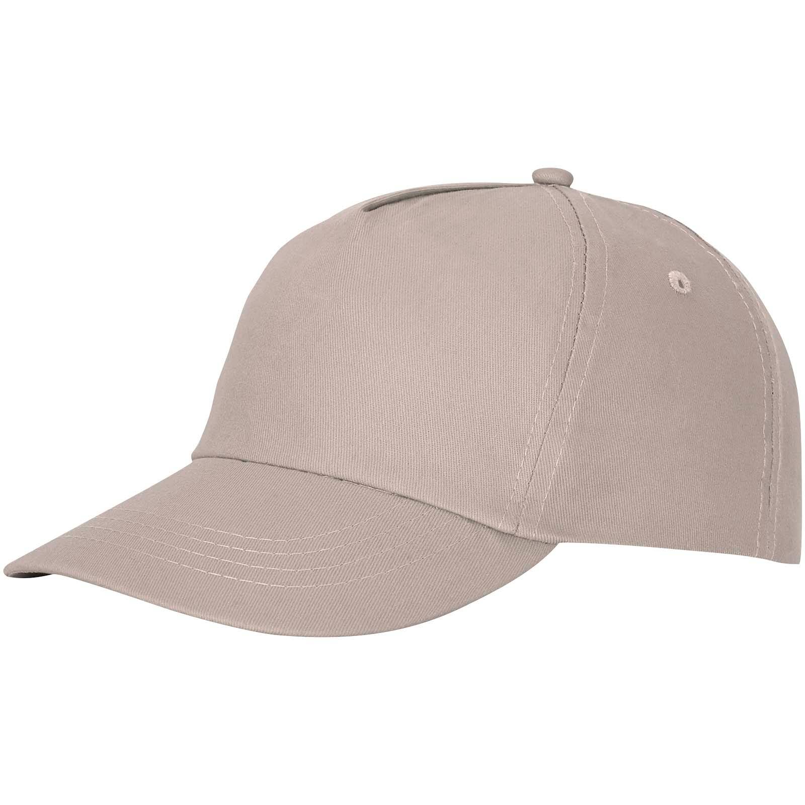 Čiapka Feniks, 5 panelov, hnedá Oatmeal