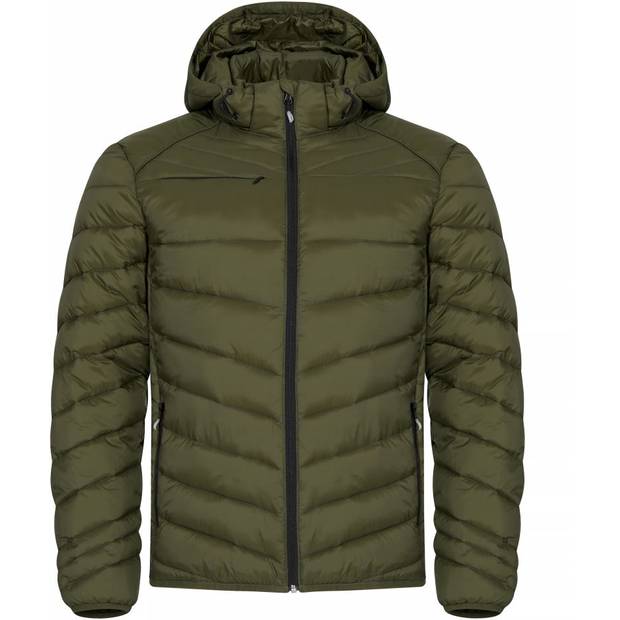 Clique|Idaho Jacket Men, Pánska prešív. bunda, zelená Fog, M Clique|Idaho Jacket Men, Pánska prešív. bunda, zelená Fog, M