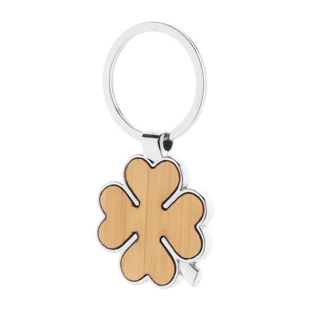 Clorby prívesok na kľúče, hnedá natural Clorby prívesok na kľúče, hnedá natural